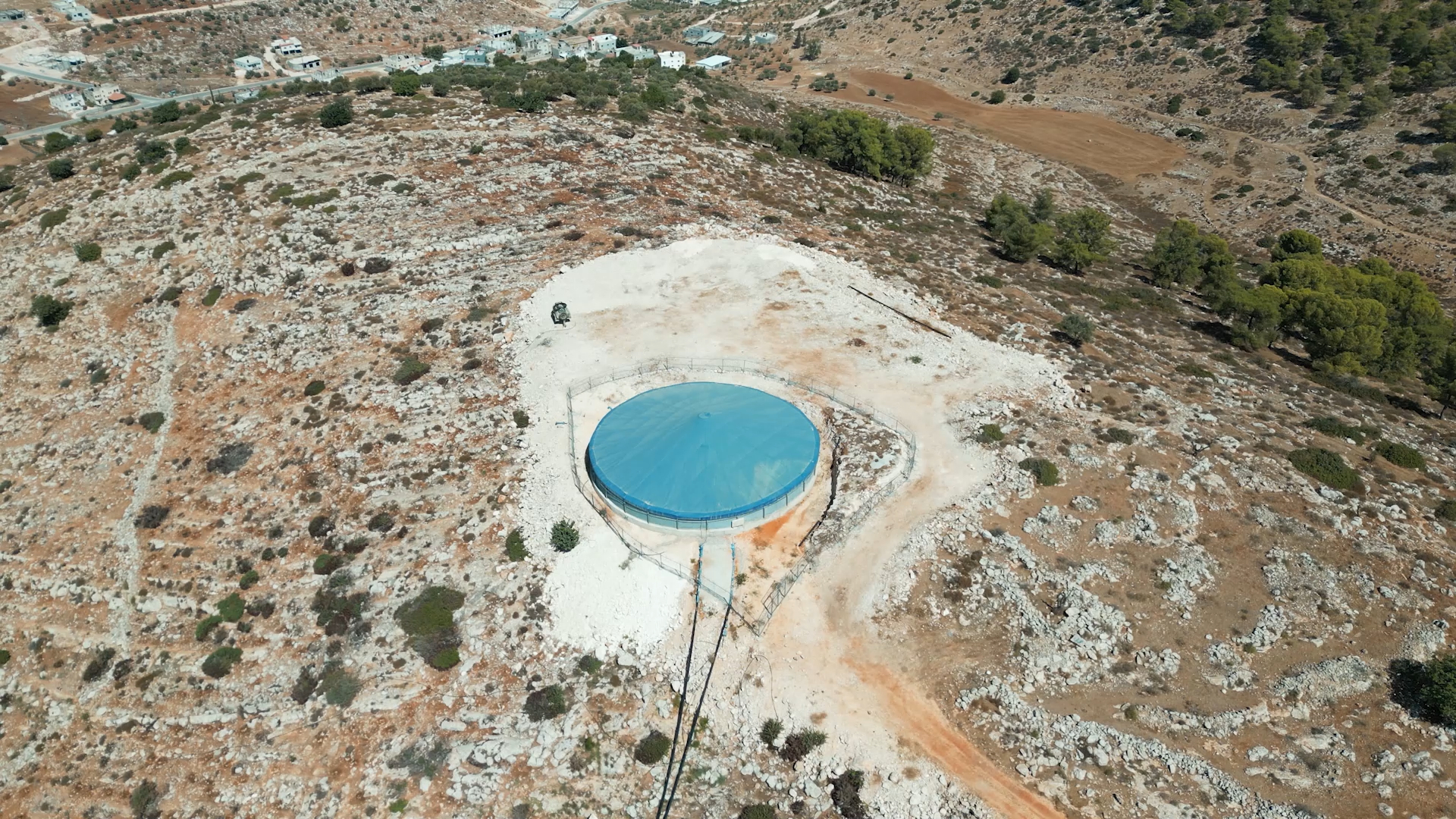 In Cisgiordania, lavoriamo per garantire accesso all’acqua agli agricoltori; le risorse idriche sono fortemente limitate dall’occupazione israeliana. Foto: Oxfam 